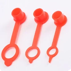 Grease Nozzles Dust Covers Nipple Fitting Red Protection M6 M8 M10 Dust Covers Grease Zerk Stainless Steel Oil Nozzles Cap