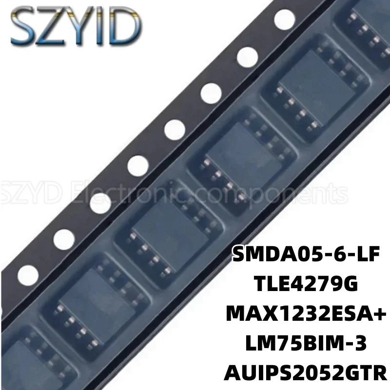 1 шт. SOP8-SMDA05-6-LF TLE4279G MAX1232ESA+ LM75BIM-3 AUIPS2052GTR