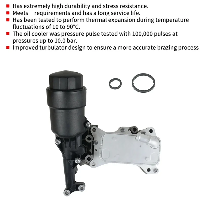 

A66P-New Oil Coolers For Mercedes-Benz E250 GLK250 ML250 Sprinter 2500 6511800610 6511800665 6511801310