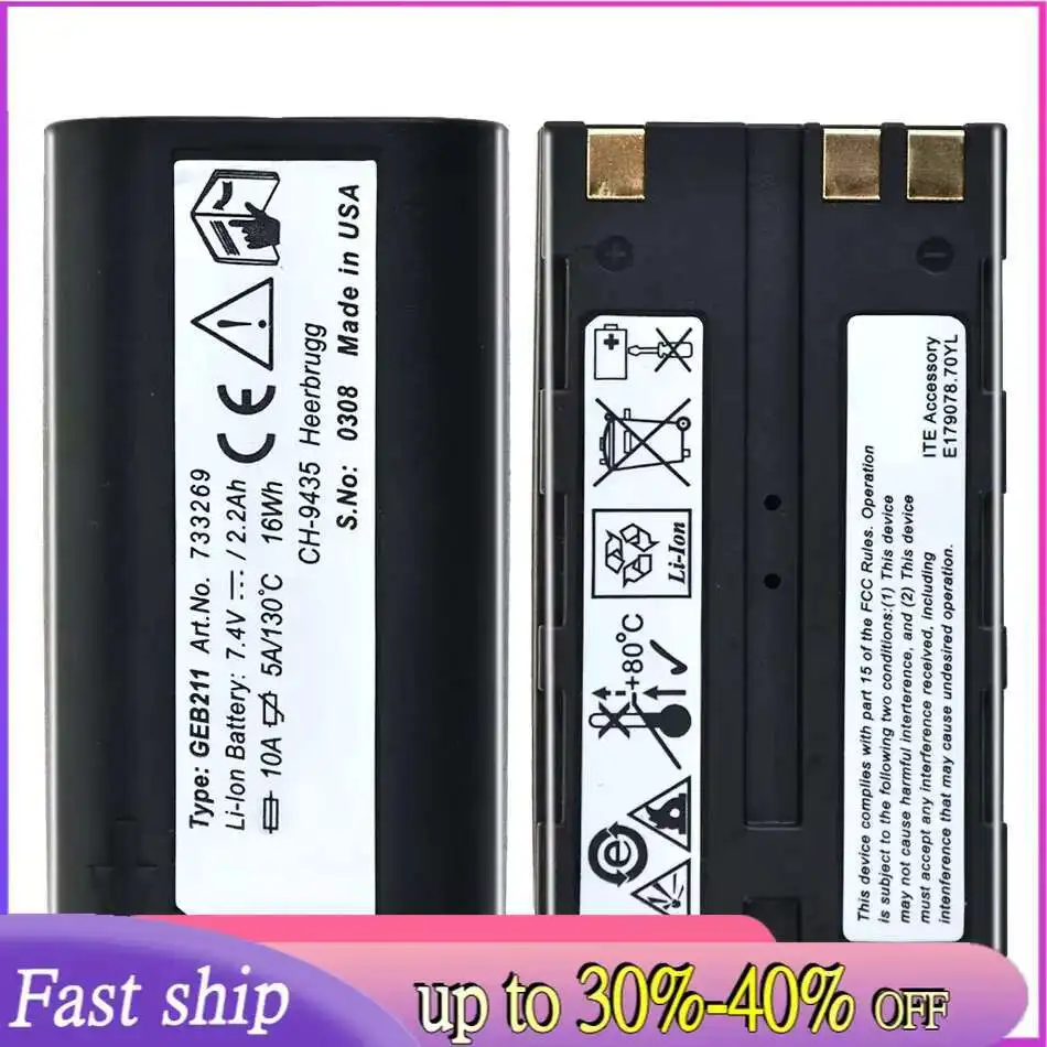 

Battery GEB211 GEB212 For LEICA GEB211 ATX1200 ATX1230 GPS1200 GPS900 GRX1200 For LEICA GEB212 ATX1200 ATX1230 GPS1200 GPS900