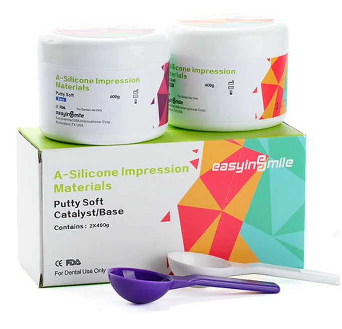 Bandeja De Impressão De Silicone Plástico Perfurado Dental, Materiais De Borracha Ortodôntica, Ponte Hidrofóbica, Corpo Leve