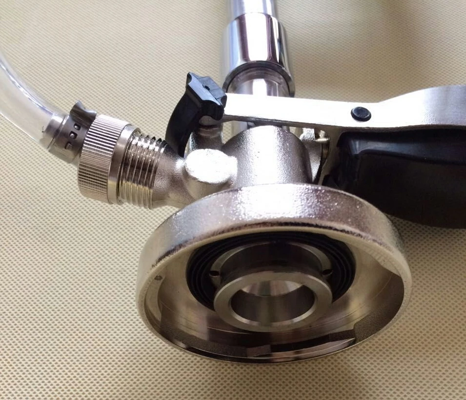 Beer Keg Pump Set,Keg Coupler,Tap with Compensator, 5/8 \'\'G Connector