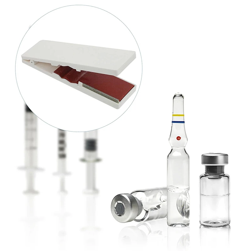 。1pc new Opener Bottle Ampoule Glass Ampule Vial Openers Device Injection Cutting Nurse Doctor Hospital Breaker Medicine Cutter