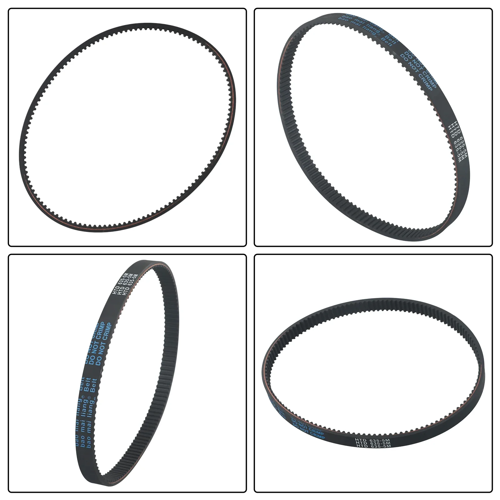 Hot Sale Tools Timing Belt For Electric Scooter New Practical Quality Synchronous Belts 10 Inch 5mm 635-5M-15 Belt