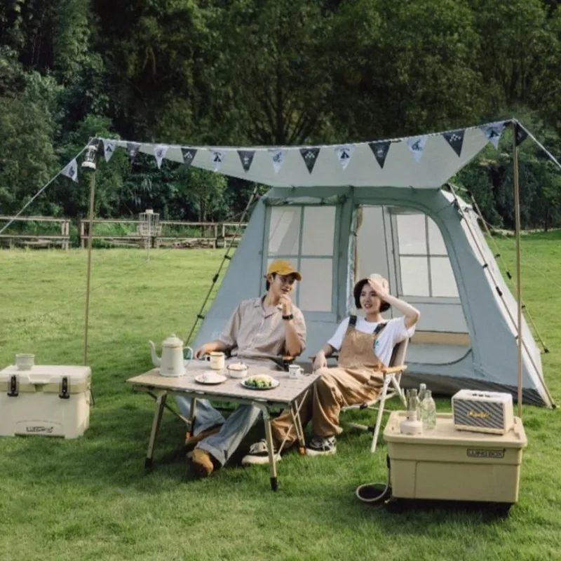 

Automatic Opening Sunshade Tent Portable Folding Waterproof Hiking Camping Tent Outdoor Travel Essential Camping Supplies