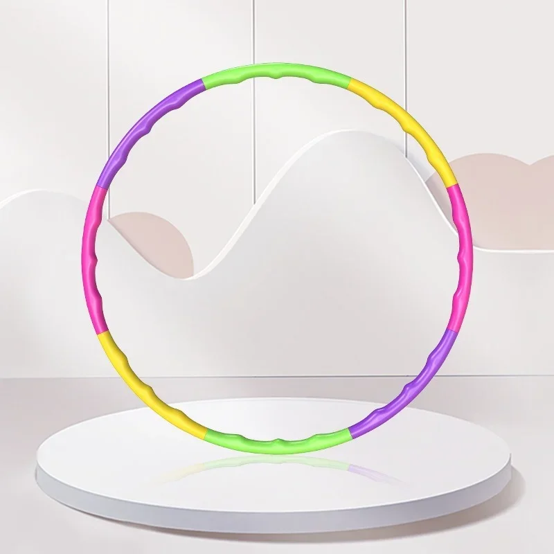 Sport Removable Color Hoop Equipment for Children Portable Exercise Plastic Fitness Training Circle Children\'s Best Gifts