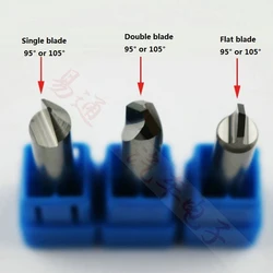 Carbide Material Raise Key Duplicating Cutting Copy Machine End Mills Milling Cutter Flat Cutters Locksmith Tools Cutters 95 105