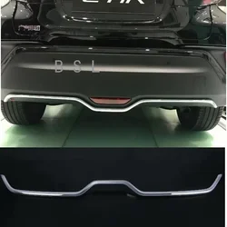 For Toyota C-HR CHR AX10 2019 2020 Car Accessories ABS Chrome Rear Bumper Skid Protector Guard Plate