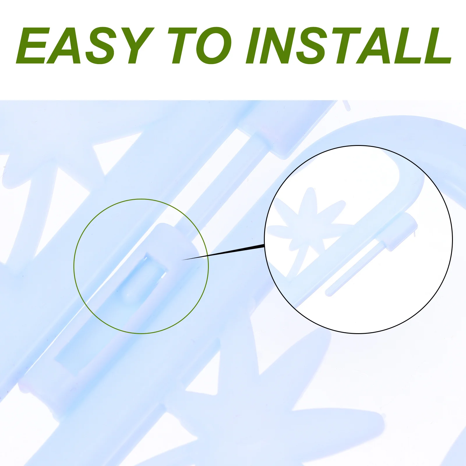 

4PCS Plastic White Fence Landscape Small Garden Decorative Border Fence Landscape nament Yard Patios Outdoor Adornment