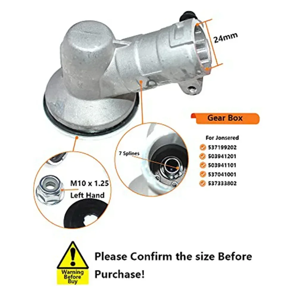 Gear Box For Jonsered 537199202 503941201 503941101 537041001 537333802 For Both Professionals And DIY Enthusiasts