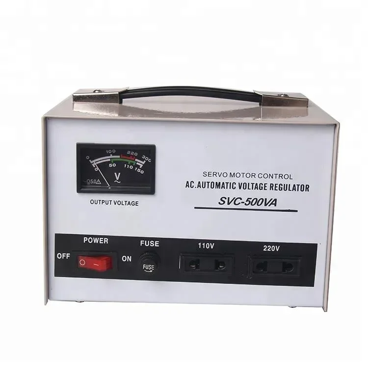 

SVC 0.5KVA 0.5kw 500watt Servo-motor Type Single Phase Ac Automatic Voltage Stabilizer Regulator