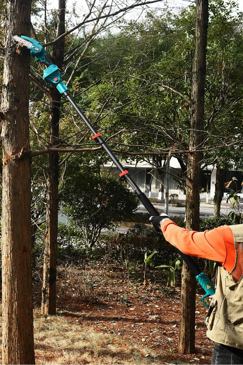 Kettensägen-Schere, Teleskopstange, Gnosticio), Nou zas), Septusa), SUPASA, 21 V Sosttes50, Teleskop-Kettensäge Akku Motosierra Telesc Estatica Batería