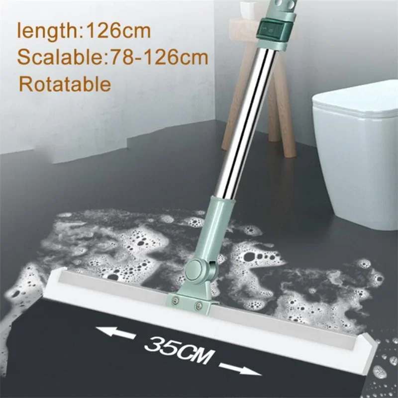 

Floor Mop Glass Bathroom Squeegee Tool Household Clean Magic Wiper Dust Brooms Cleaning 2023 Broom Hair Silicone