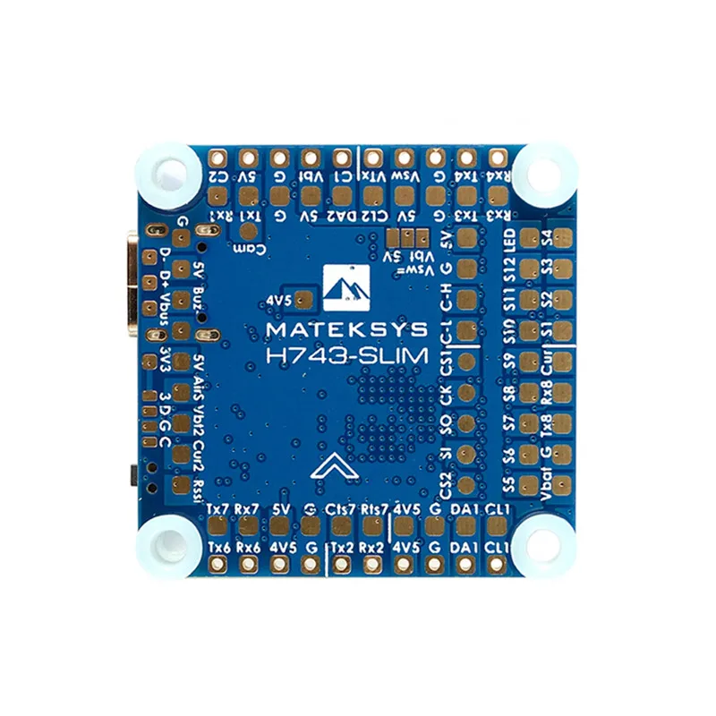 MATEKSYS H743-SLIM V3 FLIGHT CONTROLLER Support INAV / Betaflight firmware  FPV Built-in Baro/ OSD / Blackbox