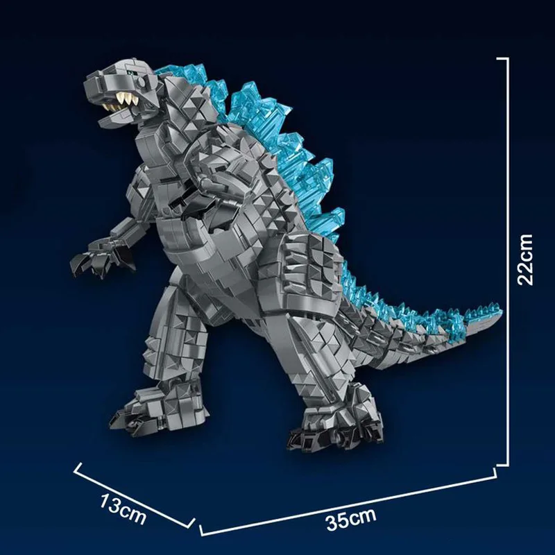 2107PCS Jurassic Park Dinosaur series Tyrannosaurus Rex Burst Dragon collection of toys for boys and children building blocks