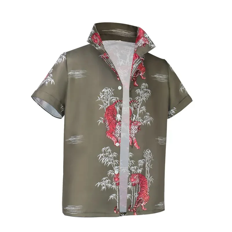 

25COSResident Evil Christopher Redfield Косплей Костюм Рубашка с короткими рукавами Топ Хэллоуин Маскарад Карнавальная вечеринка Одежда для