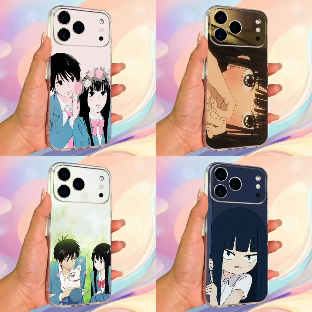 

Comics K-Kimi Ni T-Todoke Phone Case For iPhone 14,13,12,11,17,16,15,Pro,Max,Plus,X,XS,XR,SE,Mini Transparent Soft Cover