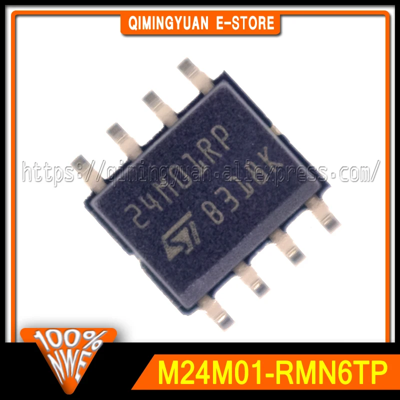 1~100PCS/LOT 24M01RP M24M01-RMN6TP M24M01 SOP-8 100% New Original In Stock