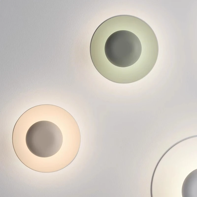 Scandinavische minimalistische slaapkamer plafondlamp ontwerper creatieve hal studeerkamer kinderkamer LED ronde plafondlamp