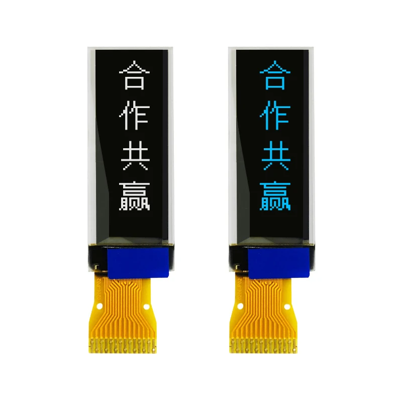 0,91 pulgadas 128 × 32 I2C interfaz azul/blanco Módulo de pantalla OLED SSD1306