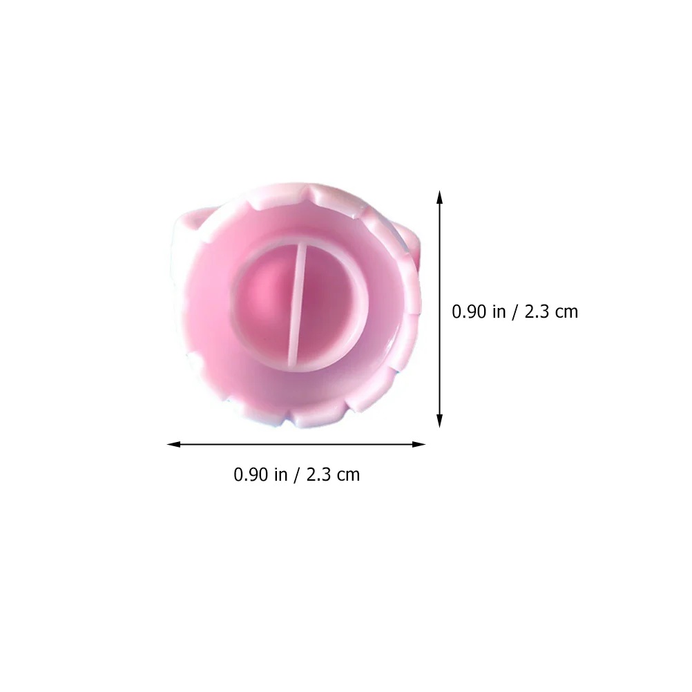 100pcs Eyelash Extension Cups Premium V-Groove Design For Glue Drying Delay Makeup Remover Ink Pigment Storage Beauty Salon Home