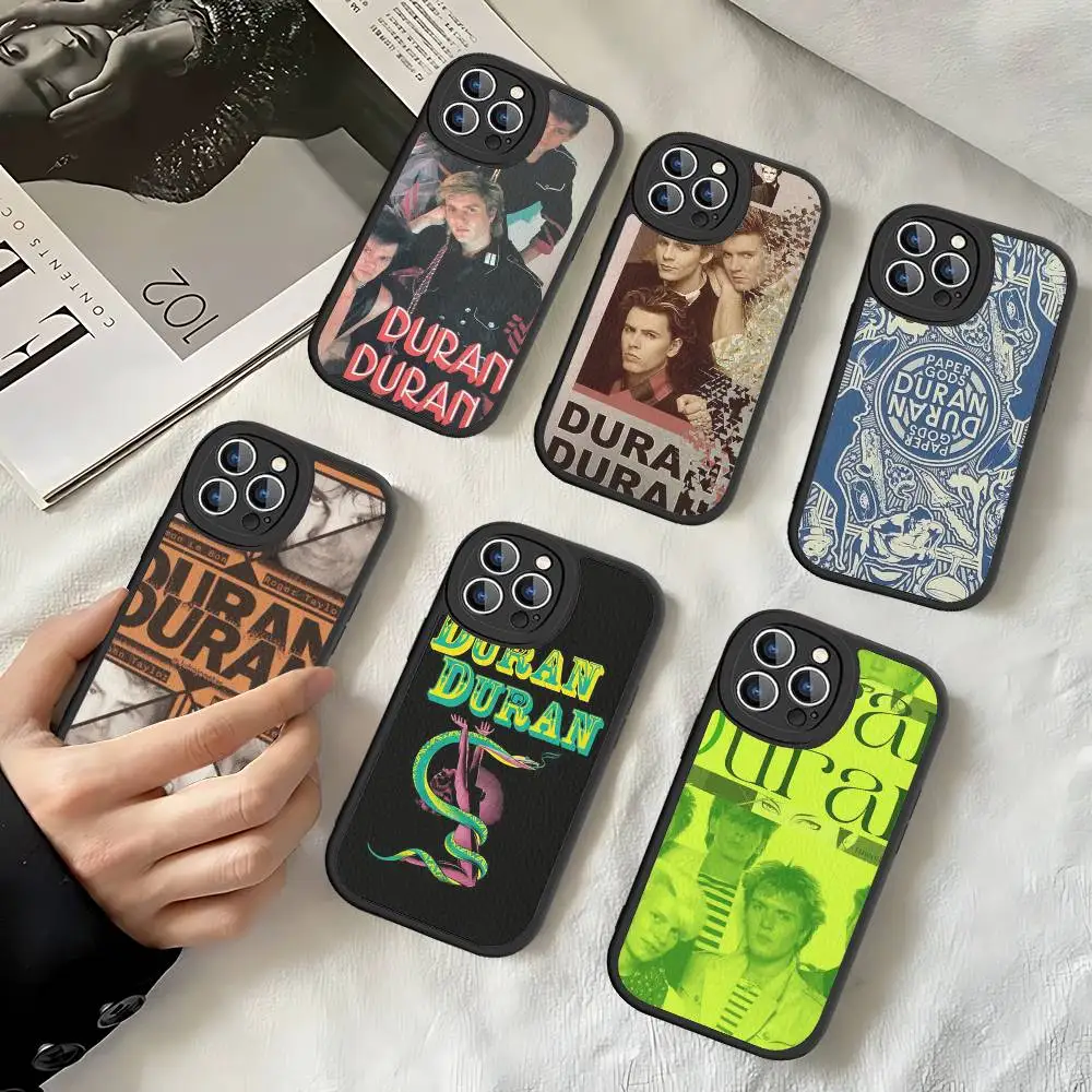 

Rock Band Duran Duran Phone Case For IPhone 16 15 14 13 12 11 Pro Max Plus Soft Leather Cover