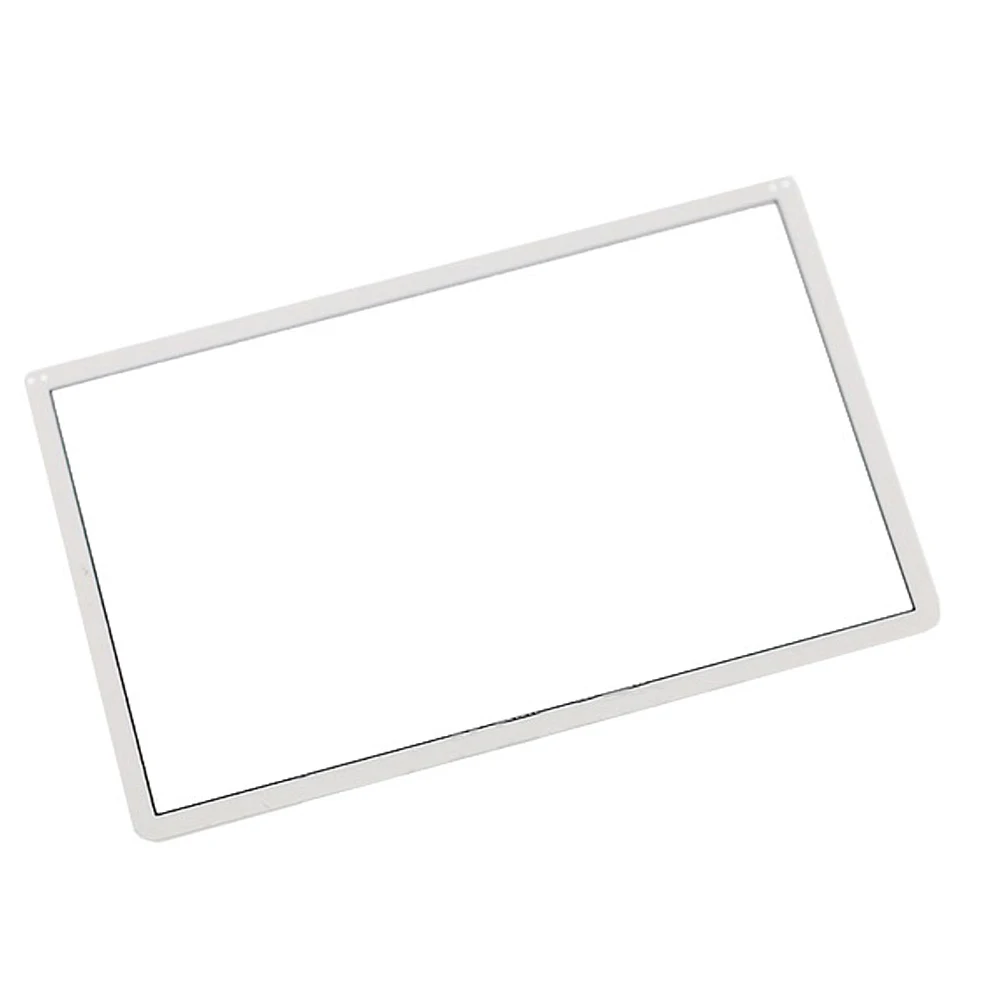 Quadro de tela superior lente capa lcd protetor de tela filme capa de plástico len para nintend novo 3ds host