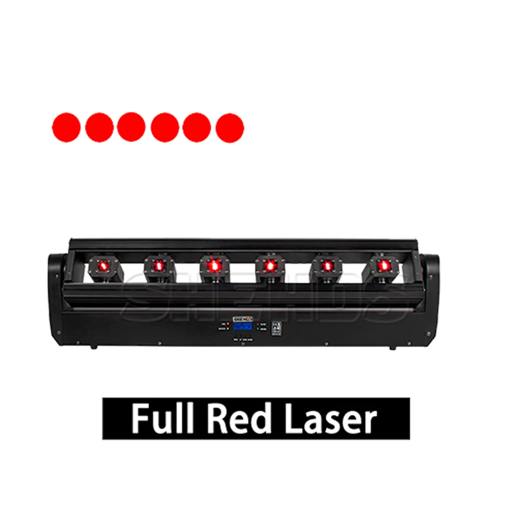 

SHEHDS 6X500MW RGB + RGB/полнокрасный лазерный луч, линейный проектор, стробоскоп, подвижный головной свет для бара, КТВ, ночного клуба, танцевального зала, шоу