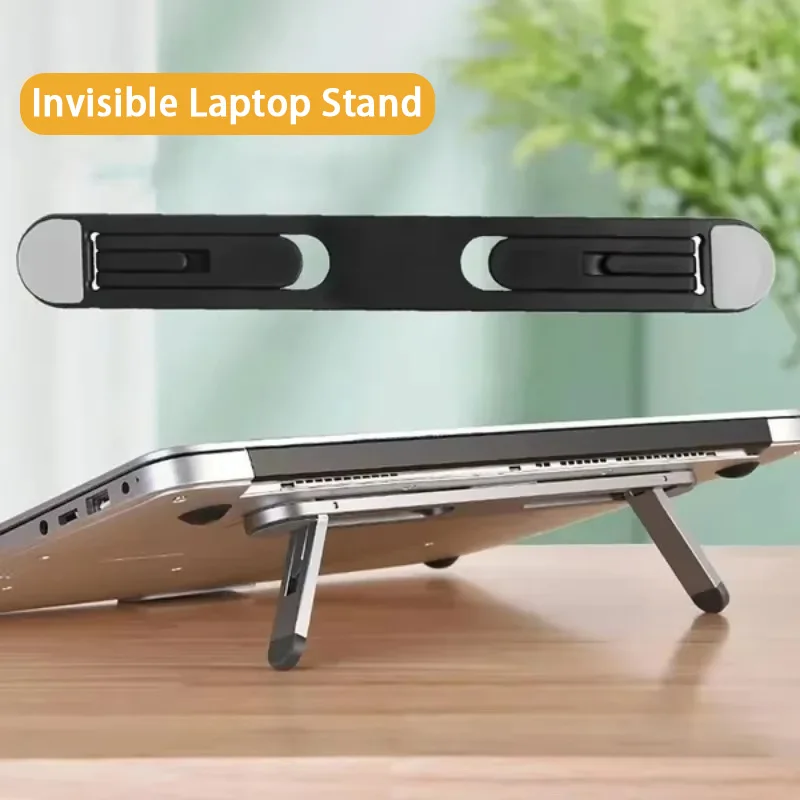Soporte Portátil para Laptop/Notebook, Ajustable, Base Refrigerante, Elevador Plegable, Nuevo 2026