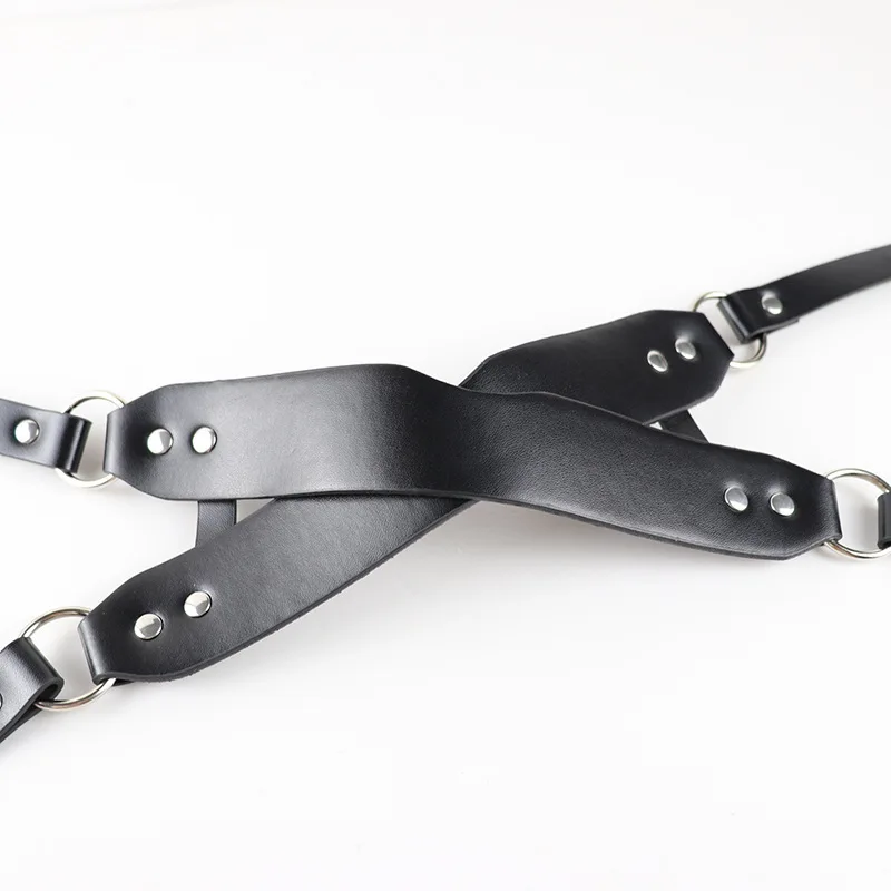 여성용 인조 가죽 마스크 - 여성용 할로윈 의상 파티 액세서리