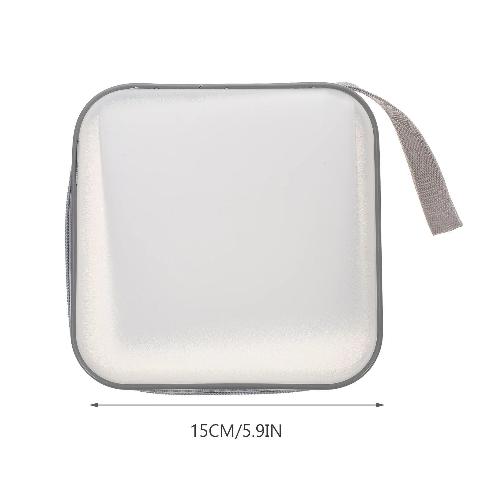 

2Pcs Cd Dvd Storage Organizer Waterproof Zipper Case 40 Capacity Holder Portable Lightweight Cd Wallet Dvd Organizer