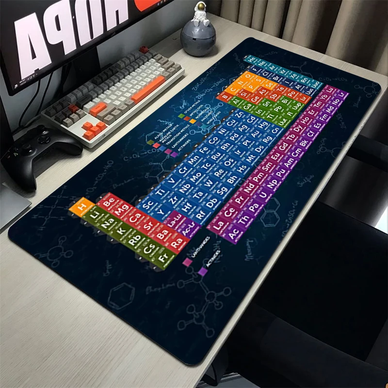 Periodic Table Of Elements Mouse Pad Gaming Keyboard Mouse Mats Office Computer Mausepad Gamer Accessiores Mousepad Xxl Desk Mat