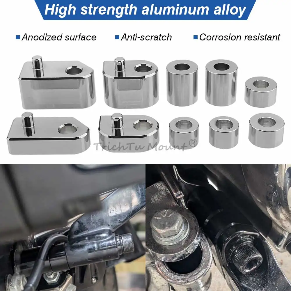 Motorcycle Foot Peg Highway Bracket Pedal extension bracket For Harley Electra Glide Classic FLHTC/I,Electra Glide Standard FLHT