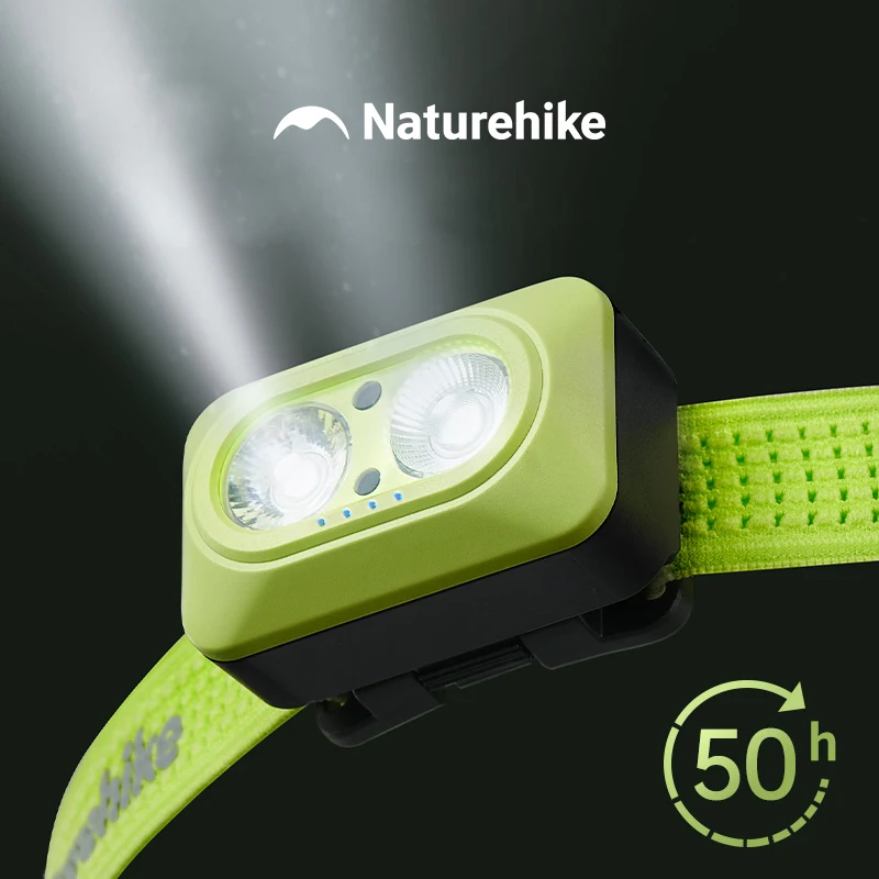

Налобный фонарь Naturehike, перезаряжаемый налобный фонарь с широким лучом и датчиком движения, водонепроницаемый налобный фонарь, пеший туризм, бег, ремонт, рыбалка