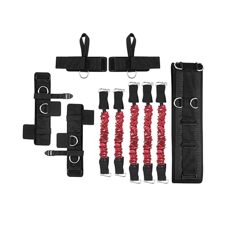 l # Dynamic Resistance Band Tube Collection Heavy Workout Equipment Speed and Agility Resistance Band Trainer