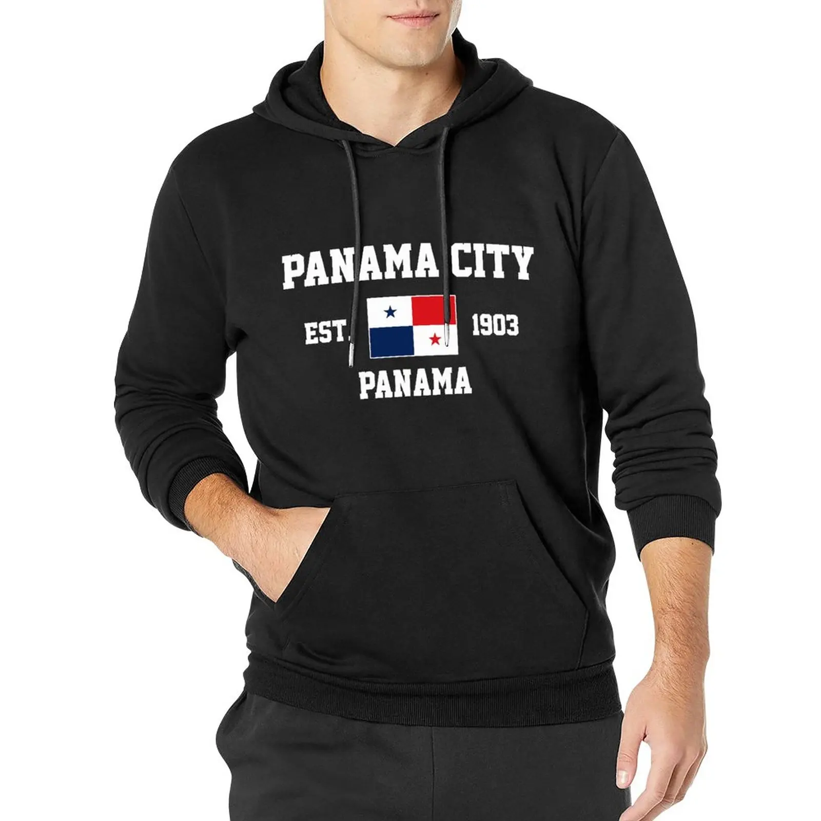 

Толстовки с капюшоном для мужчин и женщин Panama EST.1903 Panama City Capital, пуловер с капюшоном в стиле хип-хоп, хлопковая толстовка унисекс