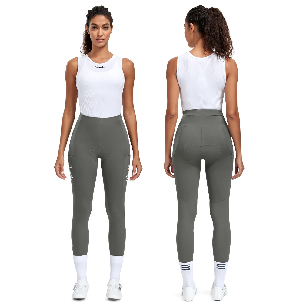 Santic Ccyling Pants Women's Spring and Autumn Breathable Elastic Cycling Highway Mountain Cycling Pants TL25C04287