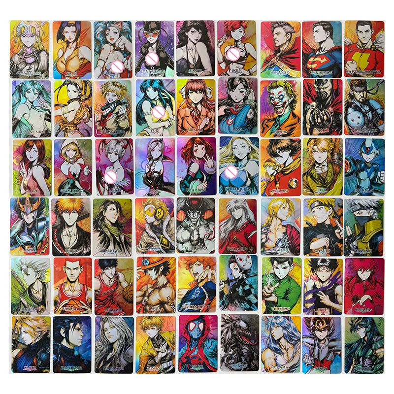 Anime Goddess Story DIY ACG Nami Tifa Android 18 Fubuki Hyuga Hinata Rem Albedo Hatsune Miku Collectible Cards Birthday Toy Gift view 5
