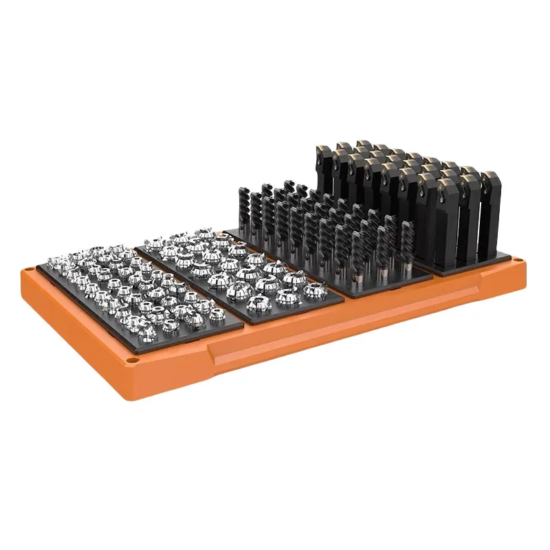 U drill storage case Drill bits container ER20 ER25 ER32 collet storage rack Collecting box CNC Machine Parts organizer