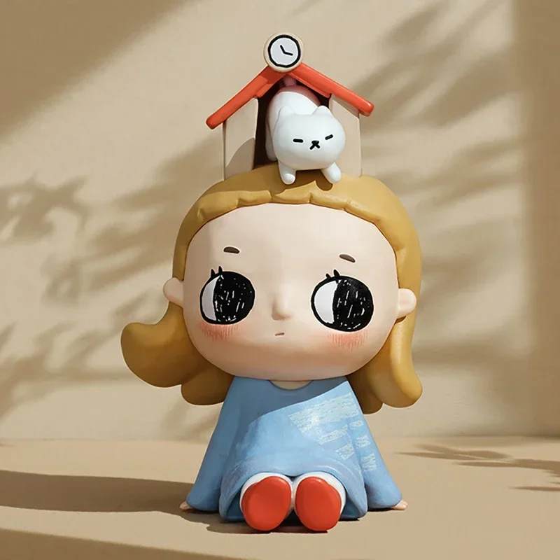 POPMART Nyota يكبر بواسطة طريقك سلسلة صندوق أعمى اللعب Kawaii أنيمي عمل الشكل مفاجأة صندوق غامض دمى الفتيات هدية