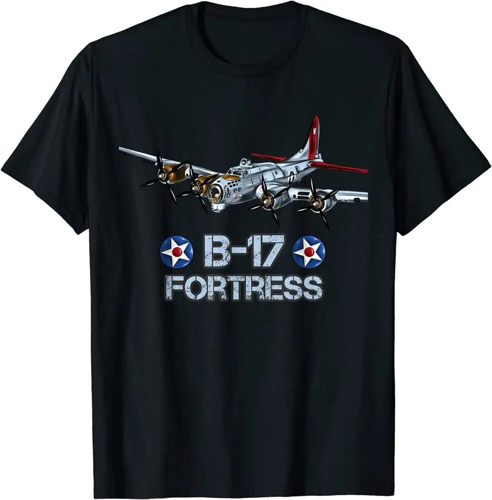 Aviation B-17 Flying Fortress T-Shirt Anime Graphic T-shirts For Men Clothing Women Short Sleeve Tees New Arrival Unisex Summer