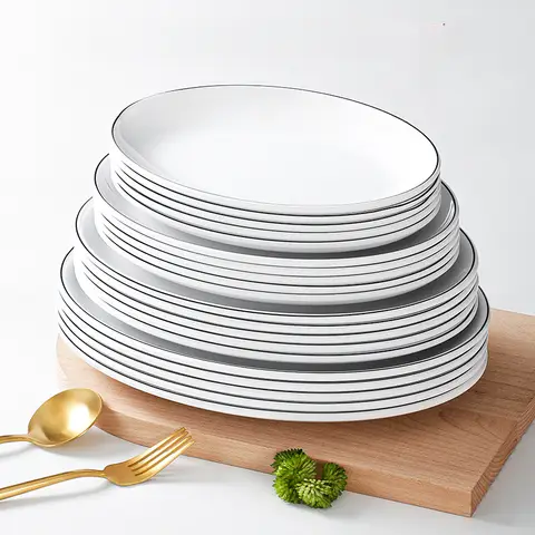 Melaminporslin, kommersiella rektangulära hotpot-rätter 12 best sales skål melamin - №9