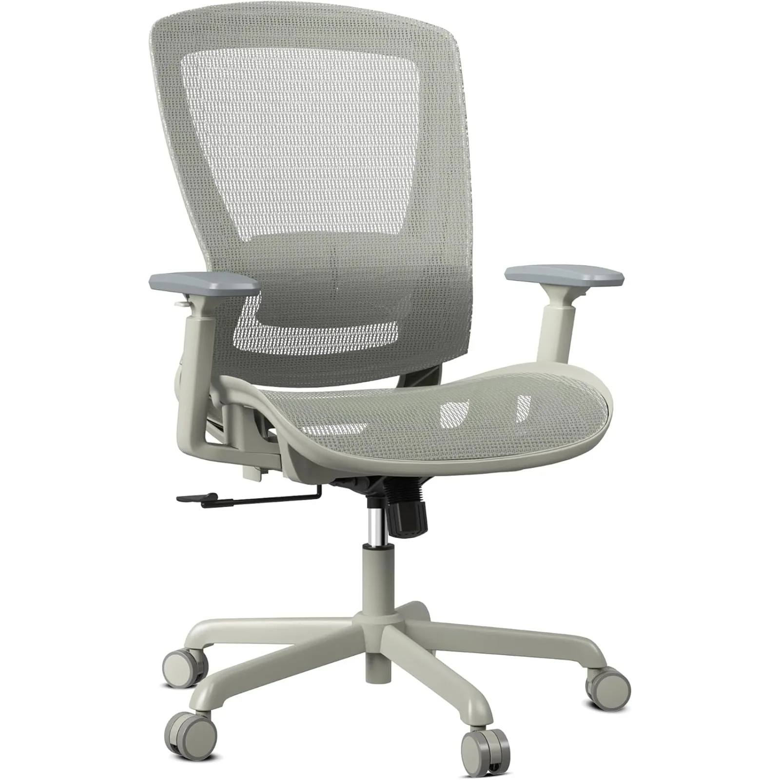 US Mesh Office Chair,Ergonomic Computer Desk Chair,Sturdy Task Chair- Adjustable Lumbar Support & Armrests,Tilt Function