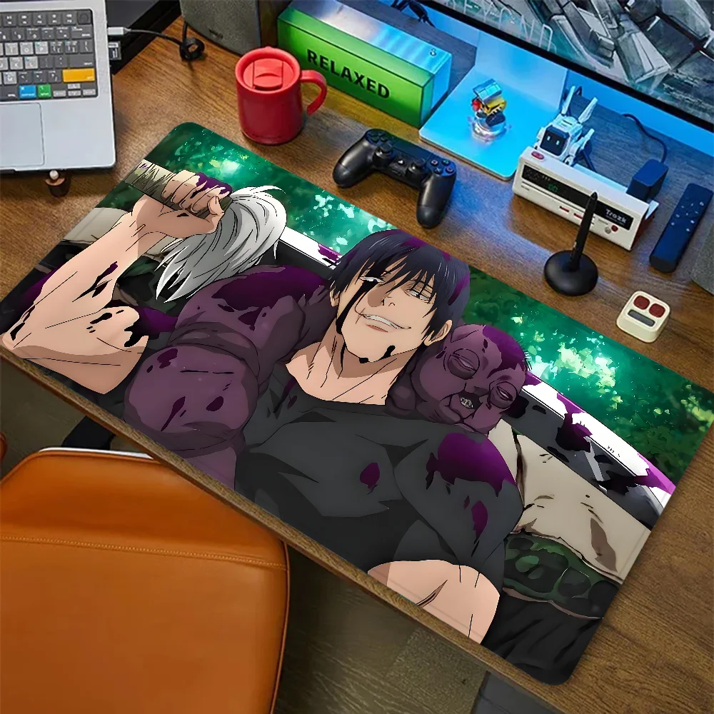 Jujutsu Kaisen Fushiguro Toji Mousepad New Arrivals Large Gaming Mousepad L XL XXL Gamer Mouse Pad Size For Keyboards Mat