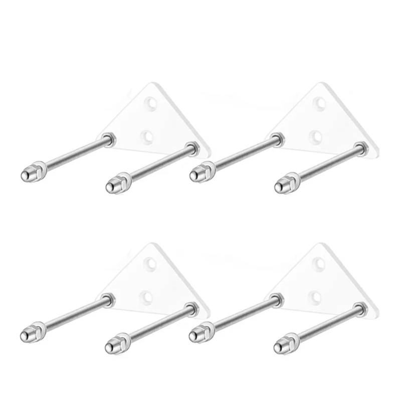 

B72A 8 шт. вешалка для скейтборда, настенное крепление для скейтборда, настенная вешалка для хранения, держатель для дисплея для скейтбордов, дека