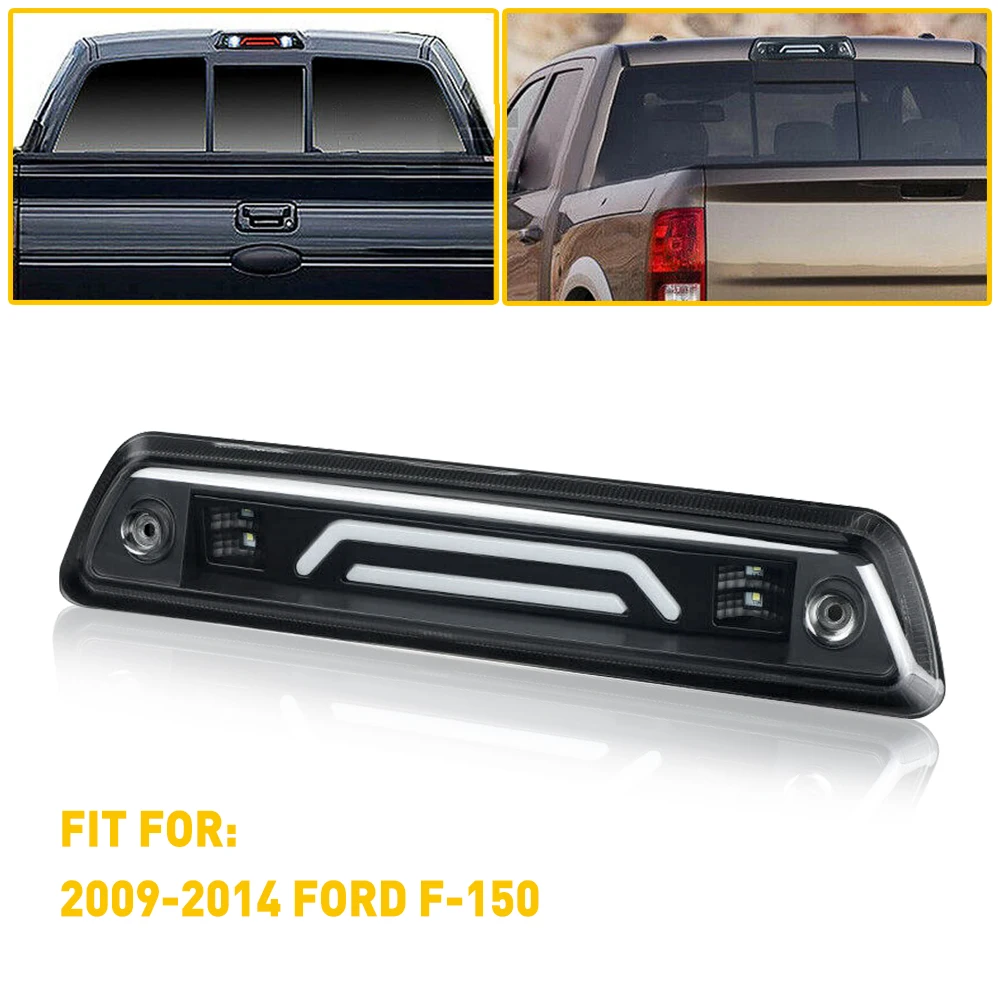 

Led Smoked 3rd Brake Light Auto Lamp For Ford F150 2015-2020 2009-2014 1994-2008 High Mount Brake Stop Lights Car Accessories