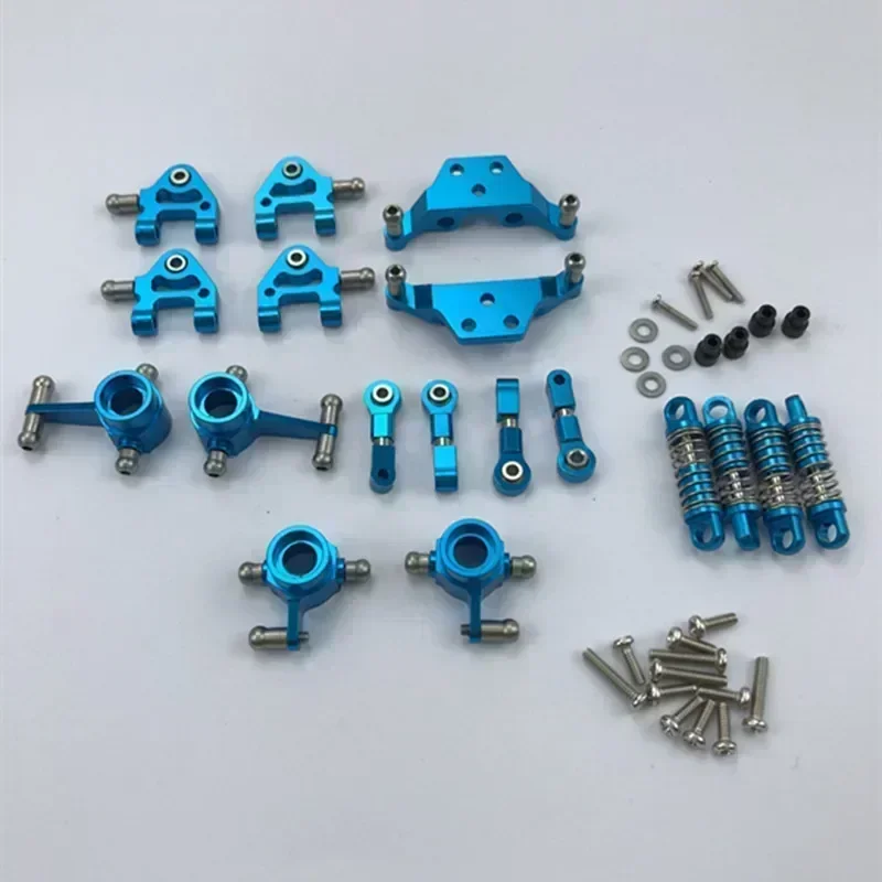 Juego Completo de Piezas Metálicas de Mejora para Autos RC Wltoys 1/28 P929 P939 K979 K989 K999 K969