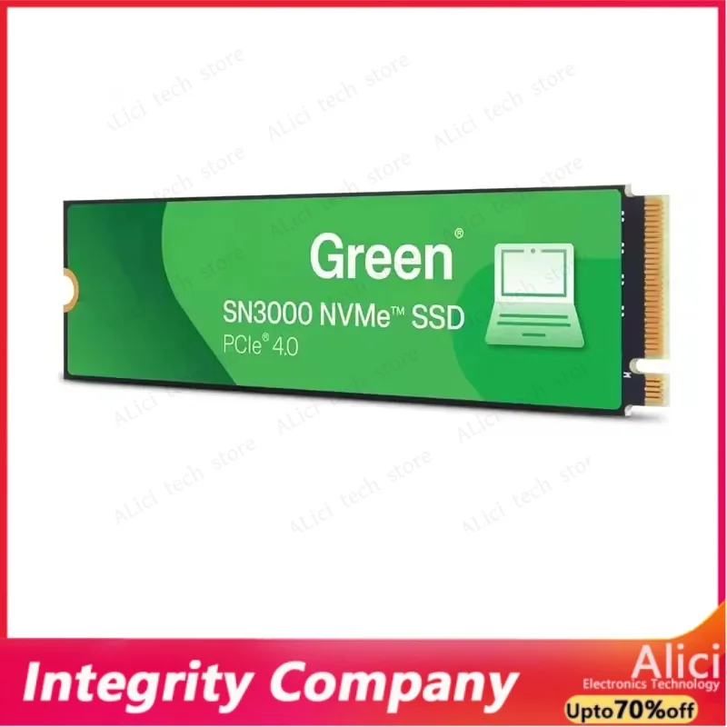 Green SN3000 500GB 1TB 2TB NVMe M.2 SSD PCIe 4.0 2280 5000MB/s SSD for PC Notebook PS5 Laptop Computer Mini