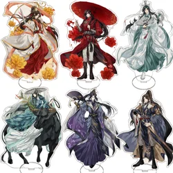 15CM Tian Guan Ci Fu dio celeste Blesses The People Figure Xie Lian Hua Cheng espositore in acrilico modello decorazione Desktop