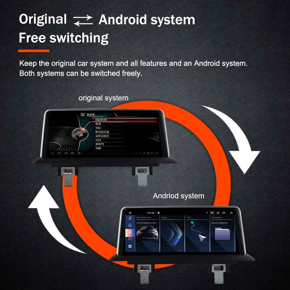 8-Kern Snapdragon Wireless CarPlay Android 15 Auto-Radio-Stereo für BMW X5 E70 X6 E71 2007-2013 Multimedia-Player Bildschirm GPS – Detail 12